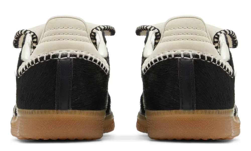 Adidas Samba Pony Tonal Low x Wales Bonner 'Core Black'